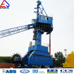 Port Crane 150 Ton Horizontal Variable Amplitude Mobile Offshore Crane thumbnail-1