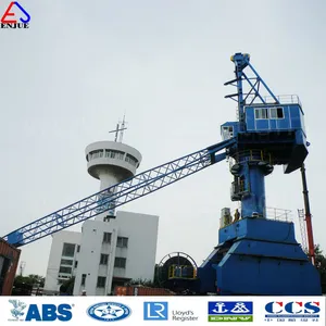 Port Crane 150 Ton Horizontal Variable Amplitude Mobile Offshore Crane thumbnail-2