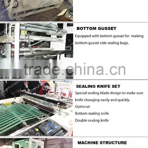 Automatic High Speed OPP Bag Shopping Bag Making Machine With Cutting Knife thumbnail-5