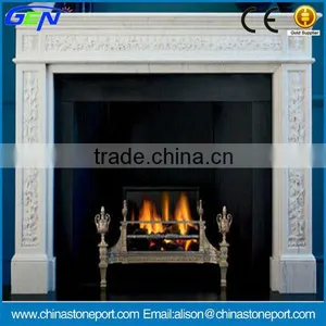 Cheap Imitation Czekh Marble Fireplace thumbnail-1