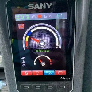 Sany Excavator Display B229900001085 OPUS46 SY215-8 SY365 Monitor Display LCD Panel for SANY Excavator Display thumbnail-3