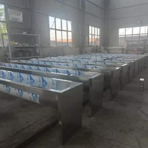 Farm and Animal Drinking Durable Constant Temperature Cattle Sheep Stainless Steel Drinking Sink Fence thumbnail-5