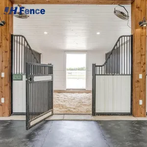 Portable Horse Stable Powder Coated High Quality Horse Stable Equipment Prefabricated Horse Stables thumbnail-4