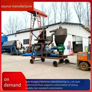 Negative Pressure Grain Unloading Machine. Hongchang Machinery's Customizable Grain Suction Machine for Grain Depots/wharves. Pneumatic Conveying System thumbnail-4