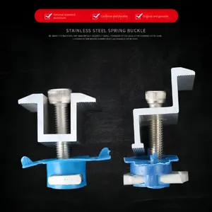 Solar Photovoltaic Bracket Pressing Block, Aluminum Alloy Middle Pressing Block, Edge Pressing Block, Photovoltaic Accessories thumbnail-3