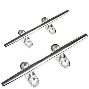 Boat Accessories Dock Bollard Stainless Steel Rope Cleat Mooring Accessories Marine Hardware Dock Cleat thumbnail-3