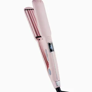 New Fluffy Splint Pad/Digital LCD Hair Straightener/Corn Perm Straight Plate Clip（Wechat:13510231336） thumbnail-1