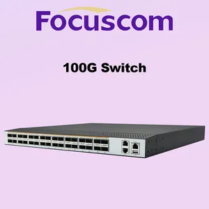 32-Port 100G QSFP28 Data Center Switch, High-Performance L3 Managed Aggregation Fiber Switch for Cloud Computing & TOR Focuscom S6670-32QC thumbnail-2