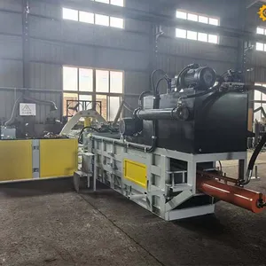 Waste Paper Shredder Baler | Integrated Shredding & Baling Machine thumbnail-1