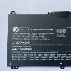 Replacement Laptop Battery Genuine 41.9Wh HT03XL Battery for HP Pavilion 15-CS 15-DA 15-DB 17-BY L11119-855 thumbnail-3