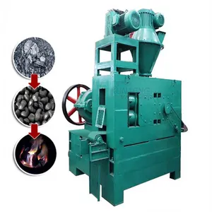 Hydraulic Press for Mineral Salt Block Making Silicon Manganese Mineral Powder Ball Press Machine EPC thumbnail-1