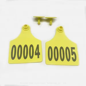 Custom Large Visual Cattle Ear Tags | 75×100mm Livestock Identification Tag thumbnail-4