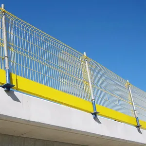 Easy Installation Galvanized 6mm*5mm Steel Wire Panel Sustainable Safety Fence Barrier for Fall Protection Gate Usage thumbnail-5
