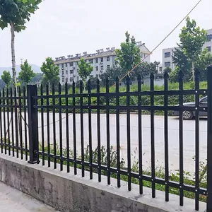 Antitheft Temporary Palisade Fence Panels - Zinc Steel for Farm Privacy and Pool Safety thumbnail-2