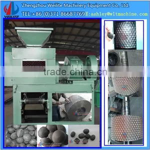 Briquetting Peat Machine / Briquetting Pillow Shape Iron Ore Powder Machine thumbnail-1