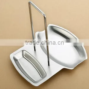 Stainless Steel Spatulas Rest Spoon Rest Ladle Rest Lid Rest SS 304 thumbnail-2