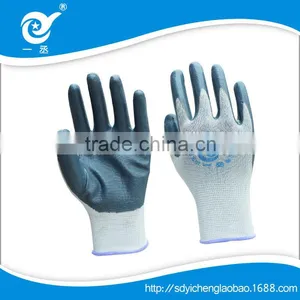 China Manufacturer Finger Coated Gloves,PU Coated Glove,ESD Finger Coated Gloves thumbnail-1