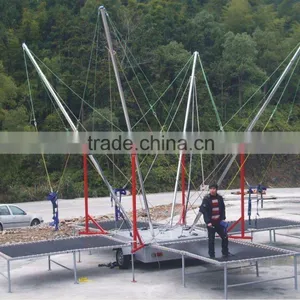High Quality and Elastic Safety Jumping Trampoline thumbnail-1