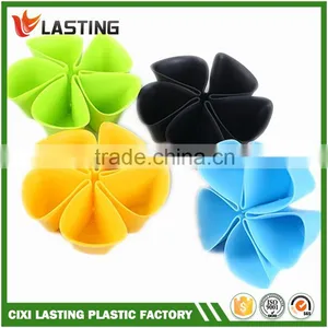 Multi-function Plastic Colorful Flower Style Desktop Storage Box thumbnail-1