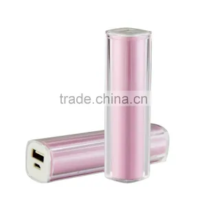Oem Gifts Power Bank Color Cylinder Power Bank 2600mah thumbnail-1