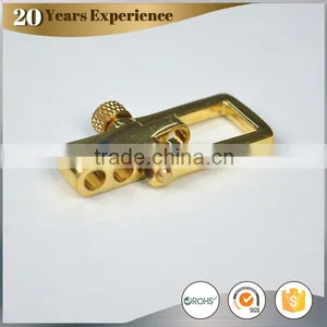 Aluminum Parts Gold Plating For Buckle thumbnail-5