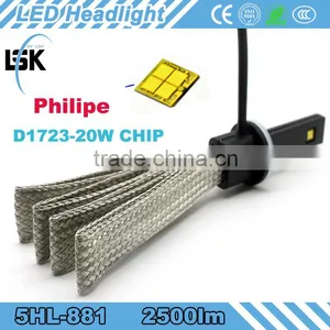 Long Lifespan g5 Auto Led Headlamp 881 Use Color White 6500k for Safety Driving thumbnail-2