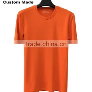 Custom Made O-neck Bulk Blank Cotton 180gsm T-shirt thumbnail-1