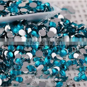 Big Bag Cheap Flat Back Non Hotfix Epoxy Rhine Stone for Clothes in China thumbnail-4