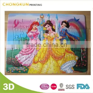 Cheap Cardboard Jigsaw Puzzle for Kids thumbnail-1