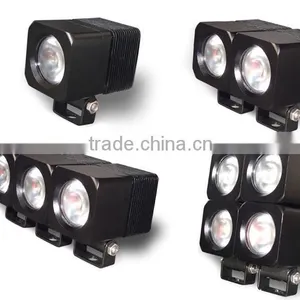 10W IP67 Round Flood LED Rally Car/UTV/Jeep/Truck/ATV Off Road Work Light Lamp thumbnail-1