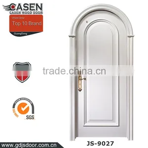 Modern Black Walnut Arched Top Interior Doors thumbnail-2