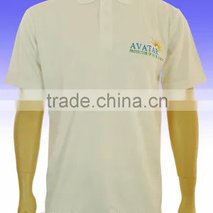 China Man Pique Cotton Polo Neck t Shirt thumbnail-6