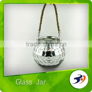Mason Jar With Two Part Lid Glass Jar thumbnail-1
