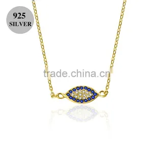 Latest Arrival Good Quality Sterling Silver Gold Necklace Designs in 3 Grams From China Manufacturer thumbnail-5