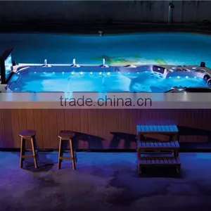 Mini Pool Spa M-3370 Used Swim Spa thumbnail-2