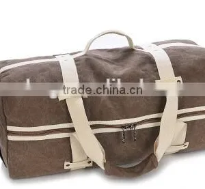 Hot Selling Fashion Canvas Waterproof Travel Bags Duffel Bags thumbnail-1