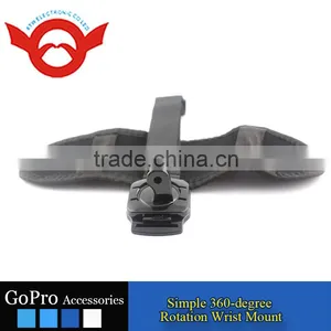 Simple 360-degree Rotation Wrist Mount for Gopro Hero 2/3/3+/4/4 Session Camera Accessory thumbnail-3