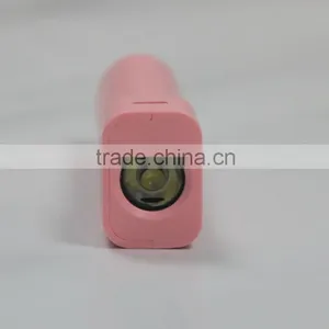 Plastic Torch Led Light 18650 Cell Single Power Bank thumbnail-1