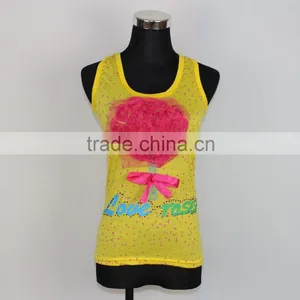 Women Sleeveless Blouses Printed Design Top for Ladies thumbnail-5