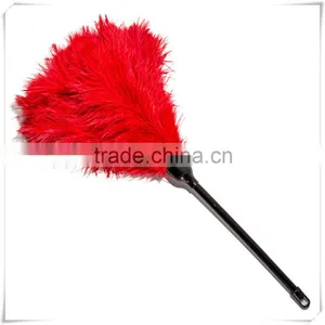 Home Valet Ostrich Feather Duster Natural Soft and Safe With Red Color thumbnail-1