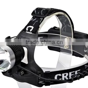 Super Bright Rechargeable Aluminum LED Headlight Headlamp thumbnail-2