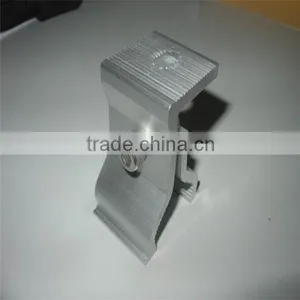 Aluminum Solar Roof Clamp for Tin Roof Mounting Brackets Steel Pipe Clip Fixing Clamp Mount thumbnail-1