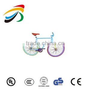 NEW PARTS Single Speed Carbon Steel Fixed Gear Bike thumbnail-1