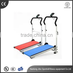 Hot Sell New Design Fitness Equipment Motorized and Music Running Machine Folding Treadmill thumbnail-1