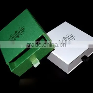 Drawer Style White Blue Cell Phone Case Packaging Box thumbnail-3