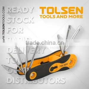 8PCS FOLDING TORX HEX KEY SET thumbnail-1