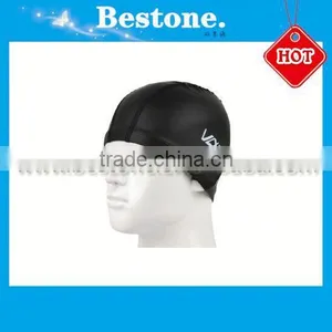 Novelty Printing Silicone Swim Cap, Ear Protection Swim Cap thumbnail-1