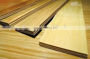 Dark Carbonized Interlocking Bamboo Flooring Strand Woven Bamboo thumbnail-1