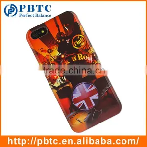 Set Screen Protector And Case For Iphone 5 , Hard Plastic Retro Style Cell Phone Sets thumbnail-3