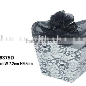 Promotional Gift Box With Organza Pouch Top thumbnail-1